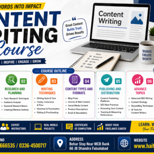 content writing course