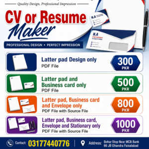 cv or resume maker